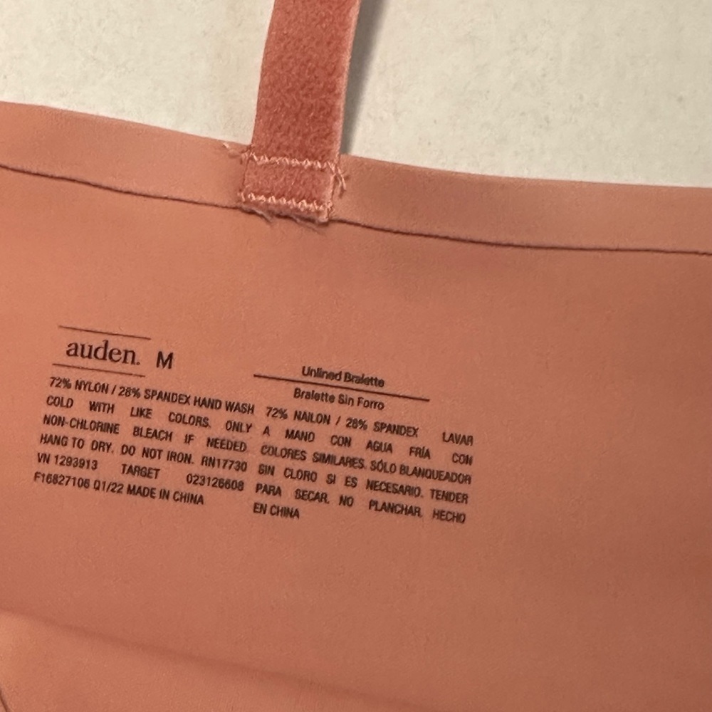 Auden Tan Seamless Bra Intimates & Sleepwear #A2 - Picture 5 of 5